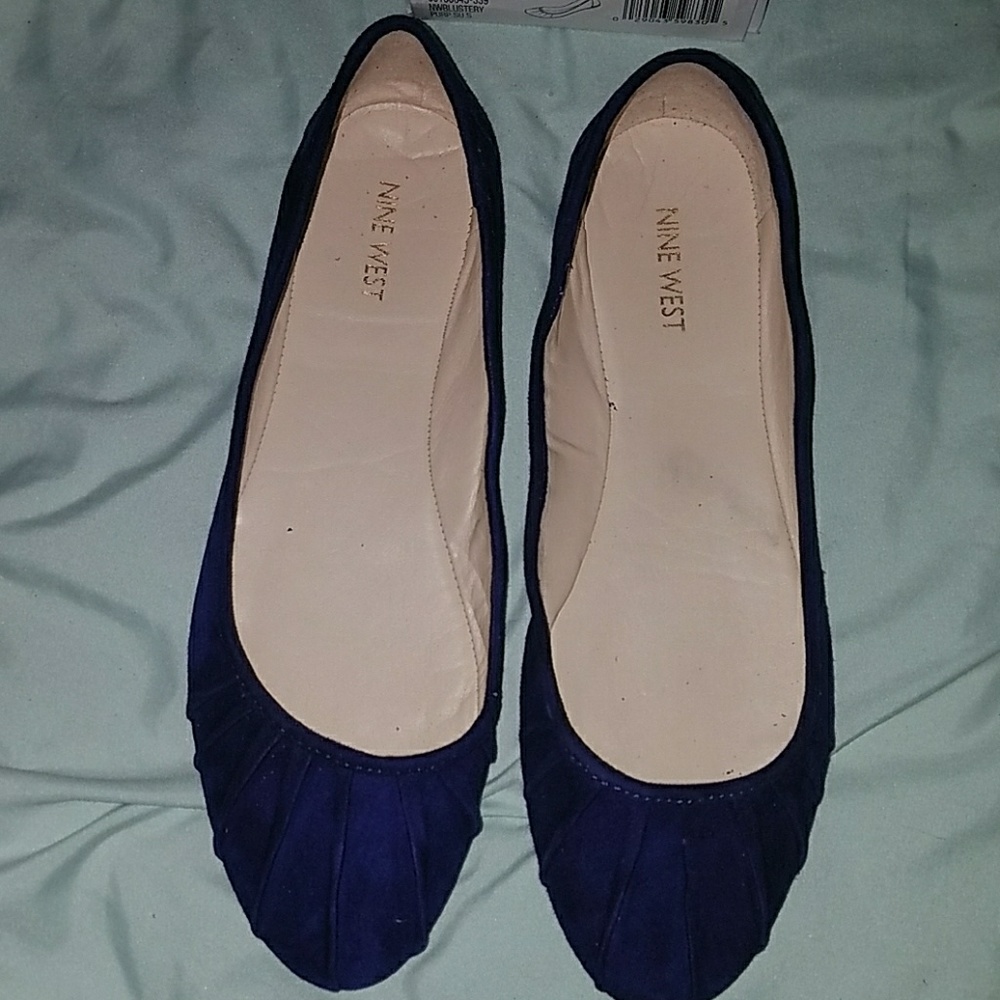 Purple Nine West flats